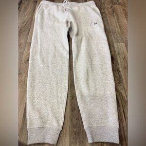 Hurley Coastal Dunes Fleece Jogger Mens XXL NWOT White Terry Cloth Elastic Waist